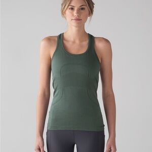 lululemon athletica Green Swiftly Tech Racerback Tank